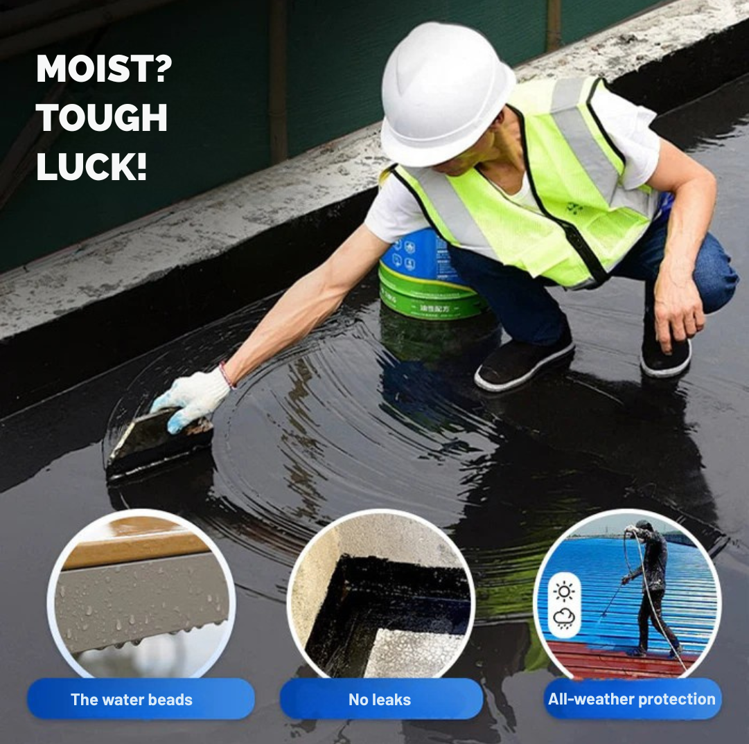 AquaLock™ Armor — One Coat to Make Your Surfaces Unbreakably Waterproof and Leak-Free for Years
