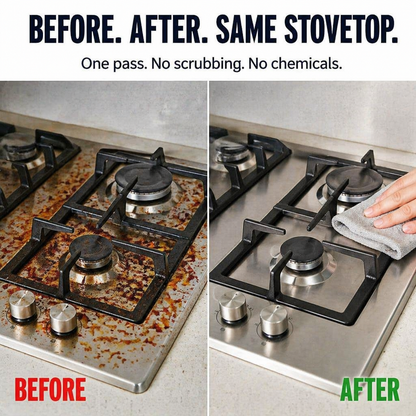VaporaMax™ — Dissolve Stuck-On Grease Instantly Without Scrubbing or Chemicals