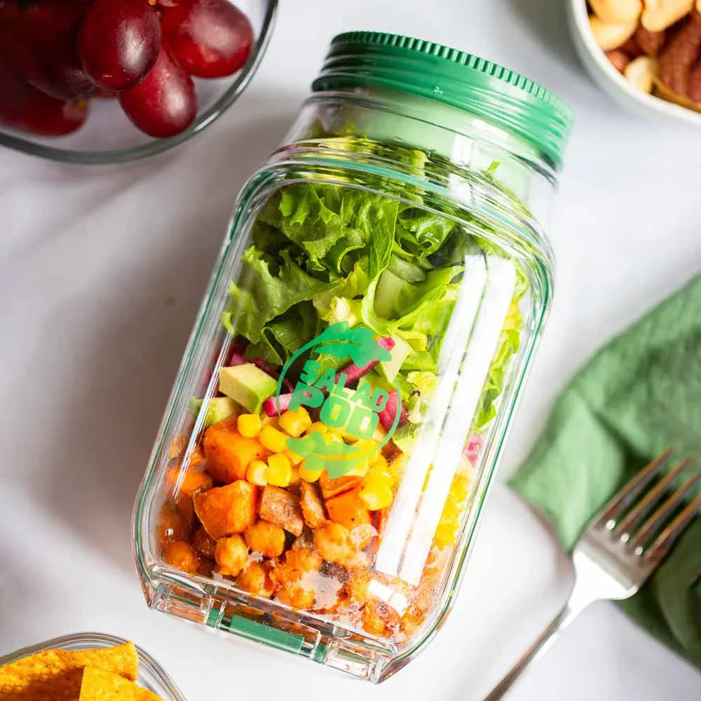 SnapFresh™ Meal Pod — Keep Every Bite Fresh, Crisp, and Mess-Free All Day Long