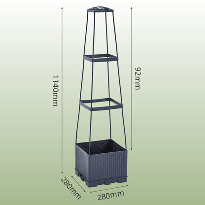 SkyRoot™ Tower — Transform Tiny Spots into Towering, Lush Gardens with Effortless Care