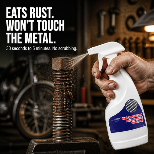 Metallix™ — Watch Rust Disappear and Bring Your Metal Back to Life Effortlessly