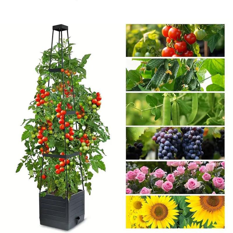 SkyRoot™ Tower — Transform Tiny Spots into Towering, Lush Gardens with Effortless Care
