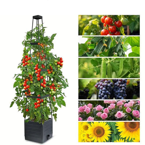 SkyRoot™ Tower — Transform Tiny Spots into Towering, Lush Gardens with Effortless Care