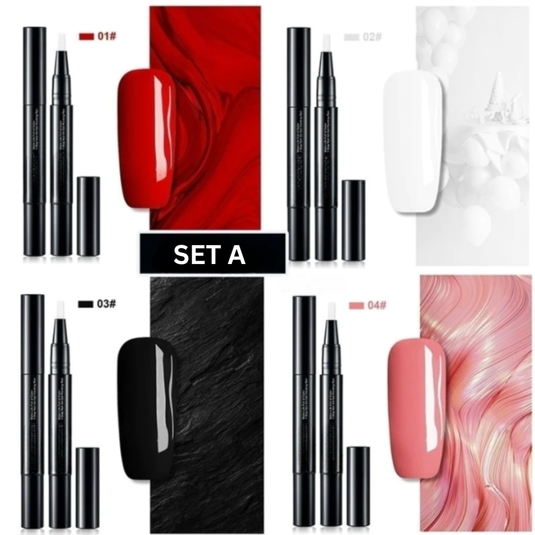 ChromaticFury™ Gel Pens — Command Attention with Stunning Nails That Wow Instantly