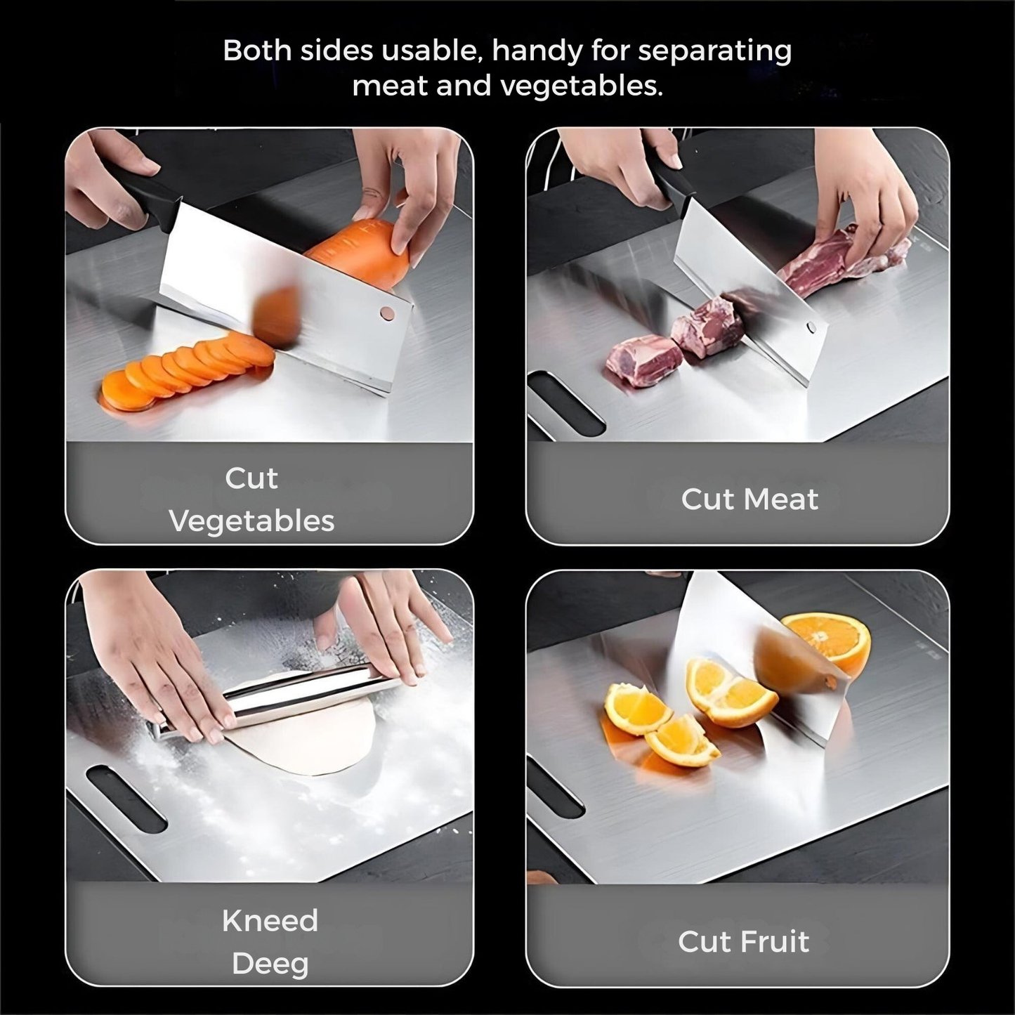 PureSteel™ — Keep Your Kitchen Spotless and Knives Sharper for Life