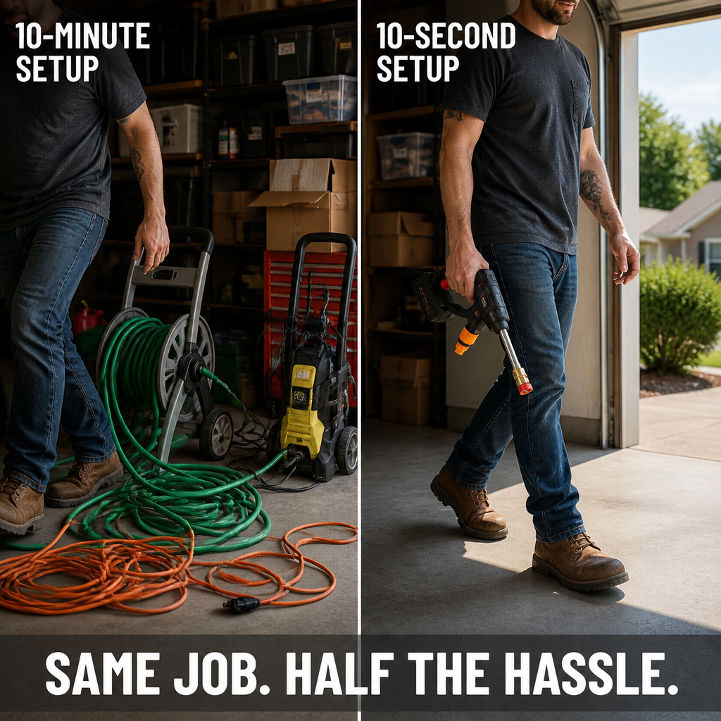 TurboJet™ — Unleash Cordless Cleaning Power Anywhere, Anytime