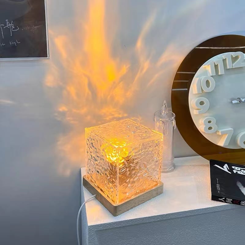 LuxeAura™ Crystal Lamp — Wrap Your Room in Soothing, Colorful Warmth That Transforms Every Moment