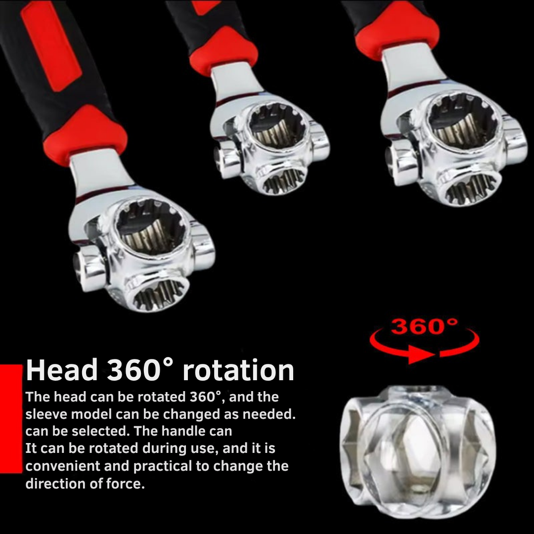 SteelSwift™ 48-IN-1 Multi-Wrench — Master Every Bolt with Effortless Speed and Power