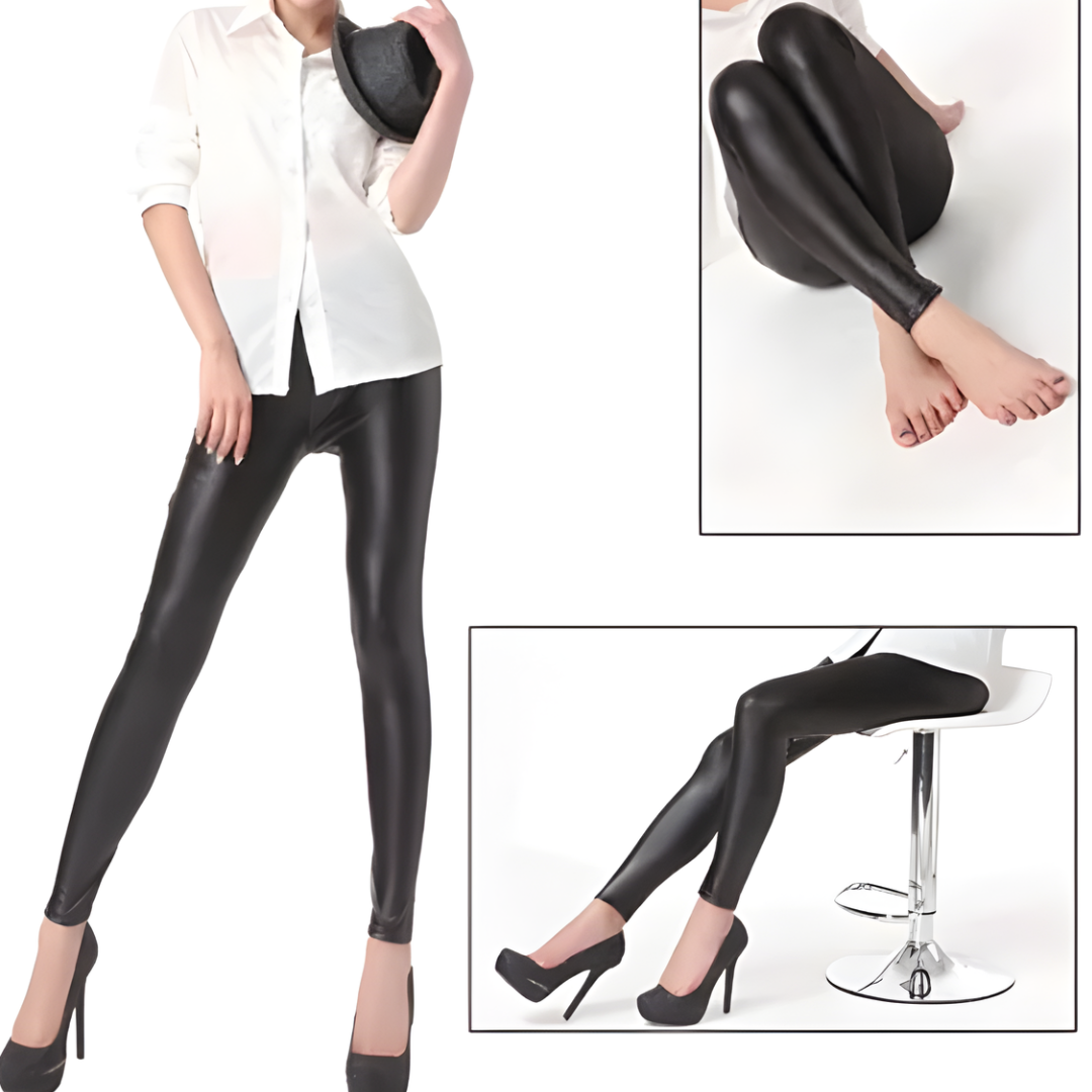 LumaLuxe™ Gloss Leggings — Sculpt Your Curves and Shine with Unstoppable Confidence Every Step