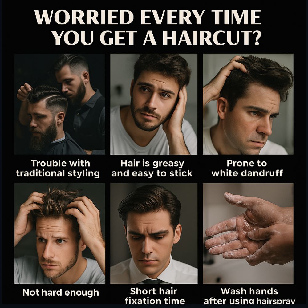 StratoHold™ Precision Styling Gel Comb — Master Every Strand with Flake-Free, Nourishing Hold That Lasts All Day