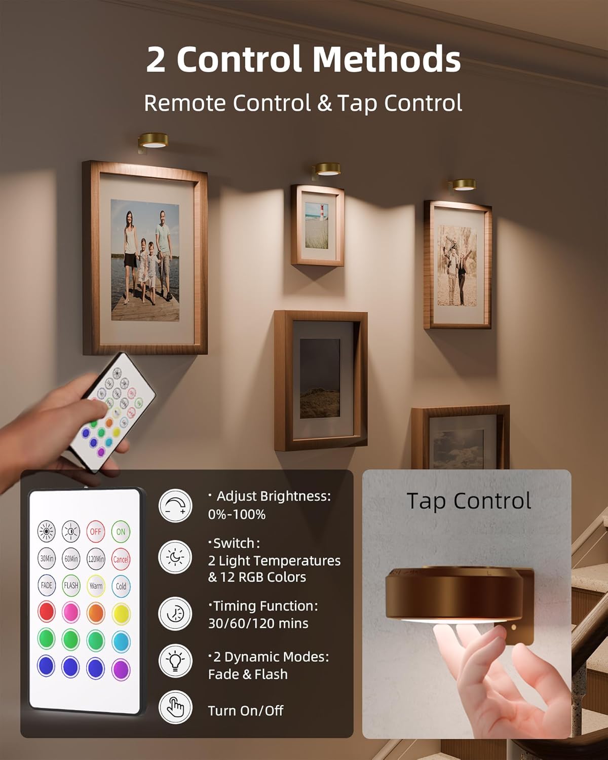 LumaVerve™ Picture Lights — Effortless Glow That Makes Your Art Irresistible