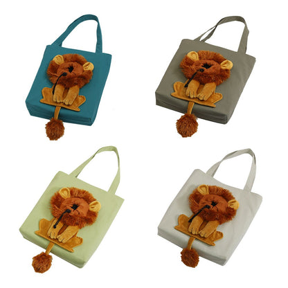 SilvaNest™ Shoulder Carrier — Snuggle Your Tiny Pet in Breathable Comfort and Hands-Free Freedom