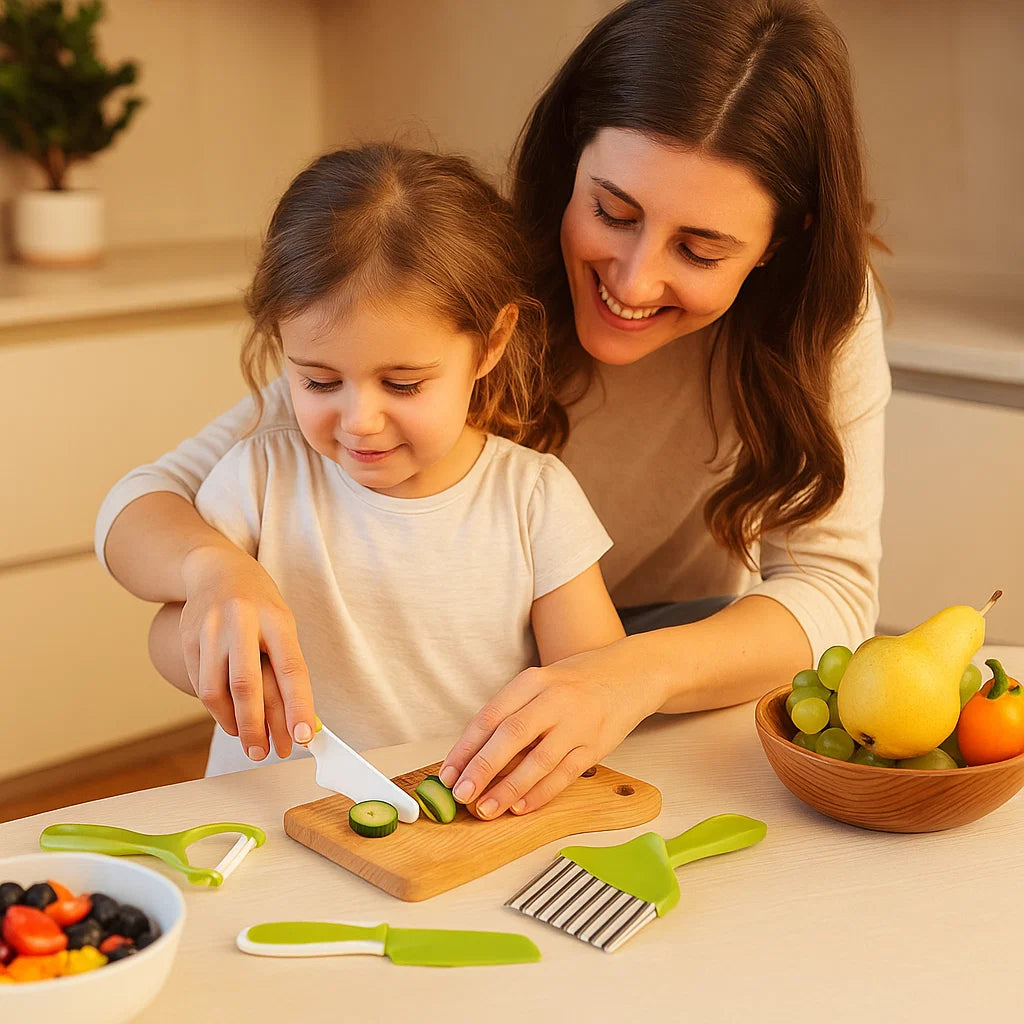SlicelyJoy™ — Spark Confidence and Joy in Every Kid’s Kitchen Adventure