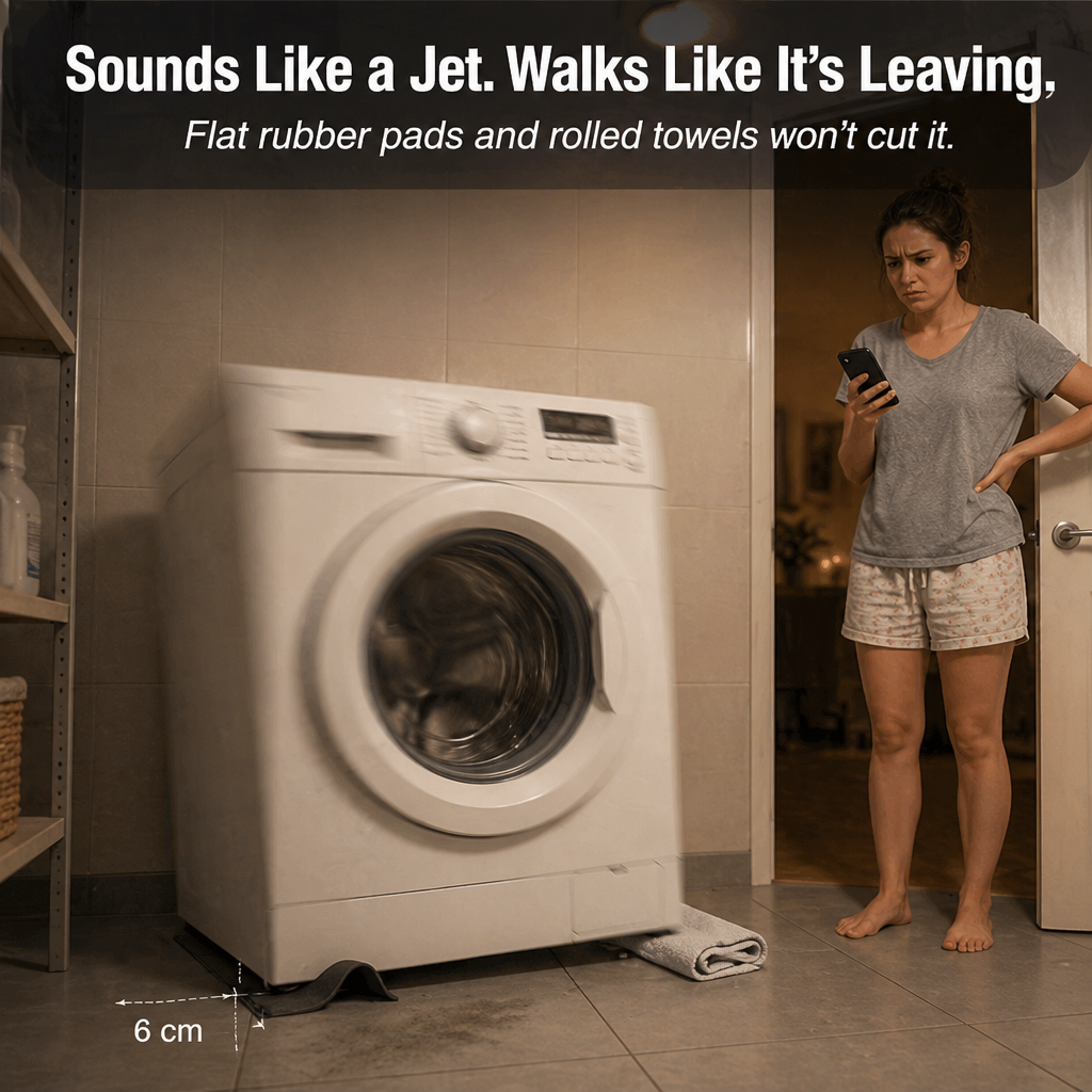 TruBalánce™ — Halt Washer Movement, End the Vibration, Protect Your Floors