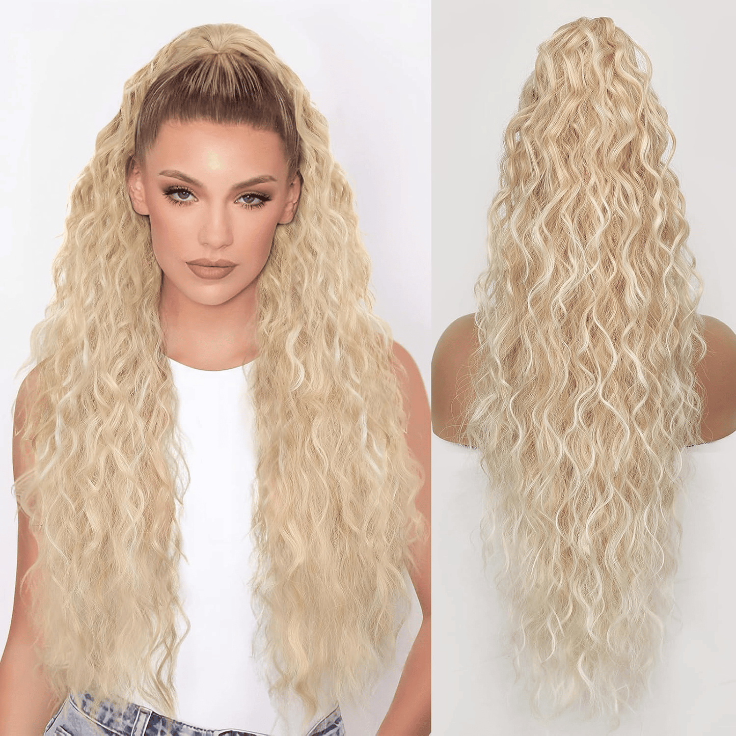 LuxiFemme™ — Unlock Instant Volume and Confidence with Effortless, Flawless Ponytails