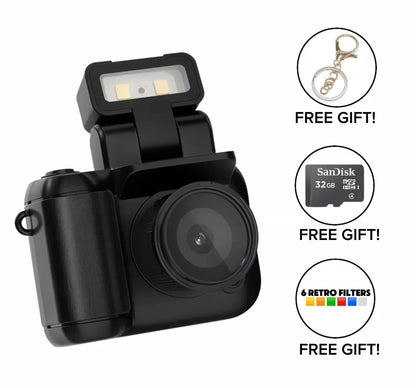 RetroLuxe™ Camcorder — Relive Your Most Heartfelt Memories with Authentic Early 2000s Warmth