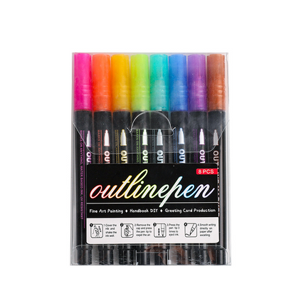 ChromaTwine™ — Ignite Your Art with Dazzling Dual-Color Metallic Magic