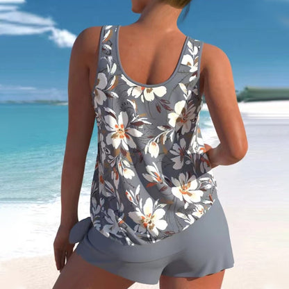 LumaWave™ Tankini Set — Unleash Bold Curves and Effortless Beach Confidence