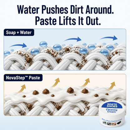 RevitaShine™ Cleaning Cream — Instantly Erase Dirt and Yellowing for Sneakers That Look Brand New