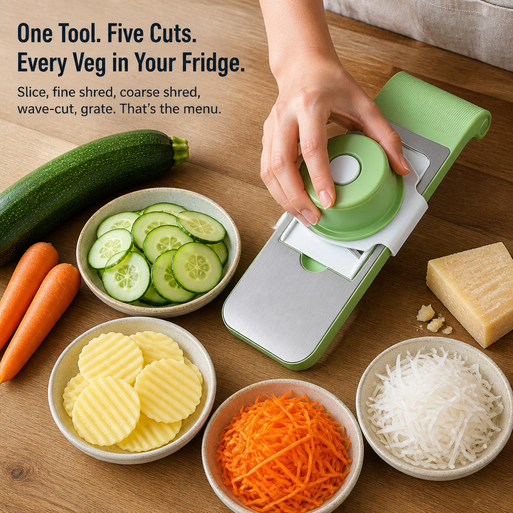 SliceSwift™ — Effortless, Safe Slicing That Cuts Your Prep Time in Half