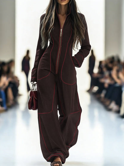 VentiLuxe™ Wide-Leg Denim Jumpsuit — Slip Into Effortless Style and Unstoppable Confidence Every Day