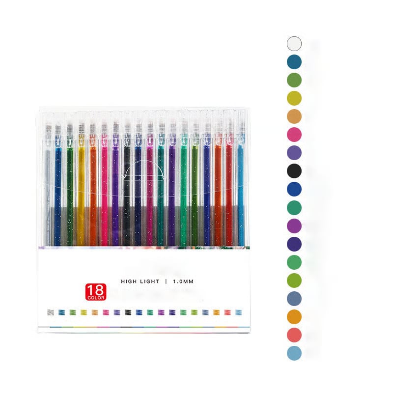 VividAura™ Gel Pens — Ignite Your Creativity with Vivid, Smudge-Proof Brilliance Every Time