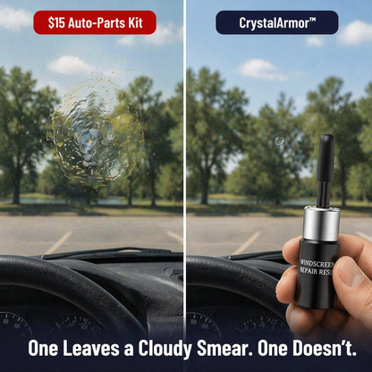 CrystalArmor™ — Prevent Crack Growth and Save Over $300 on Windshield Replacement
