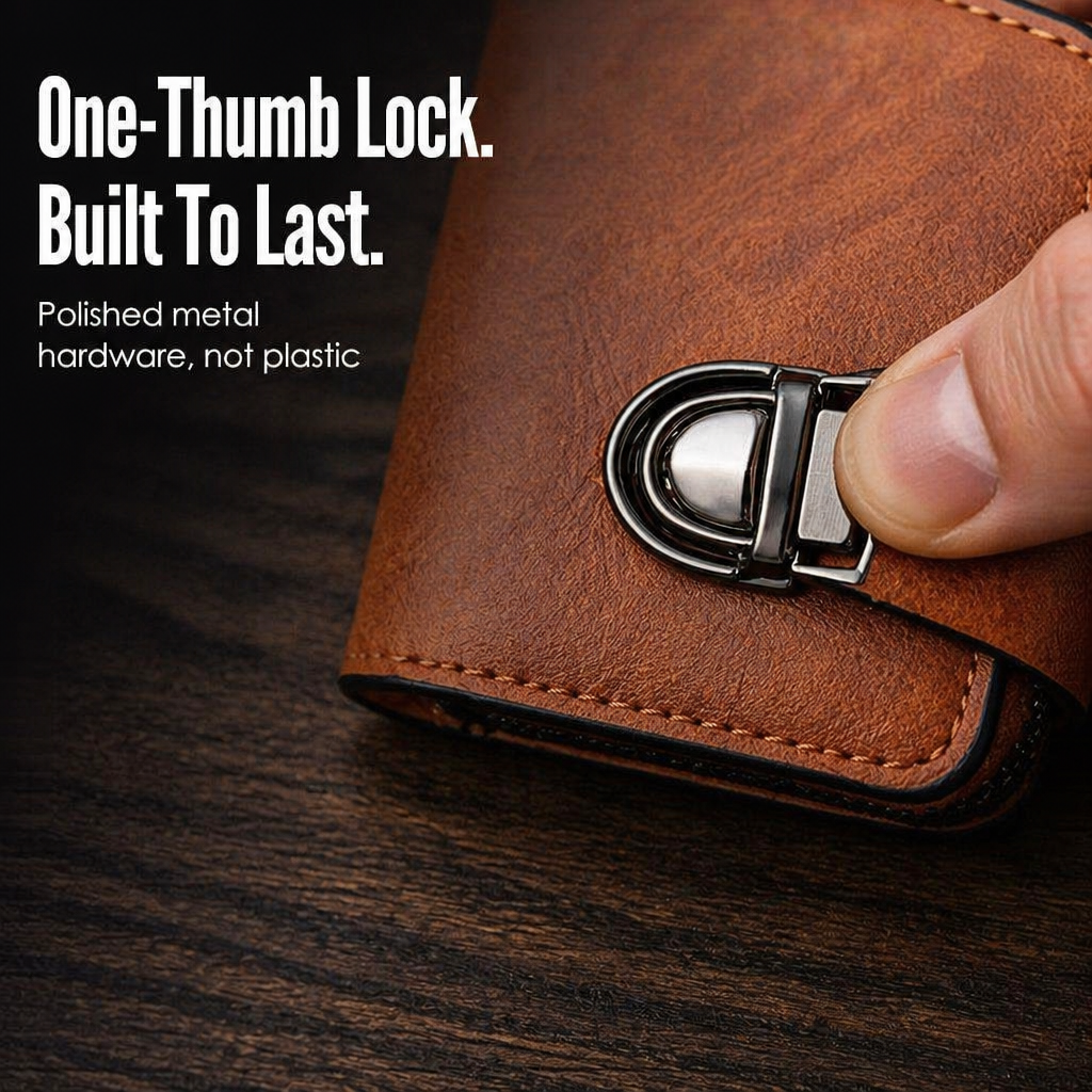 RamseyRetro™ Wallet — Slim Your Pocket and Sharpen Your Everyday Carry