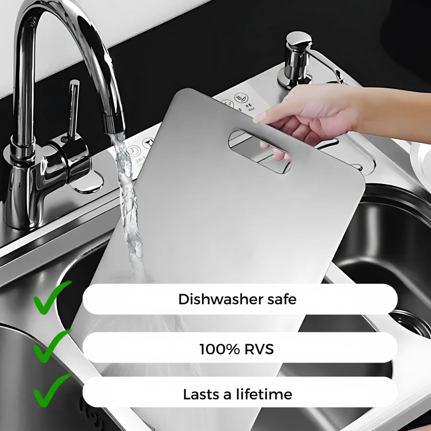 PureSteel™ — Keep Your Kitchen Spotless and Knives Sharper for Life