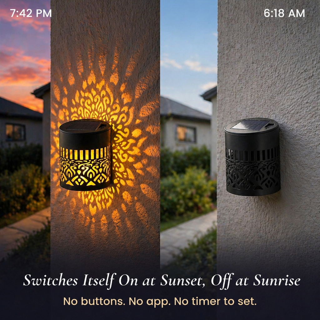 LumaMandala™ — Project Mesmerizing Mandala Designs Over Your Patio Each Night