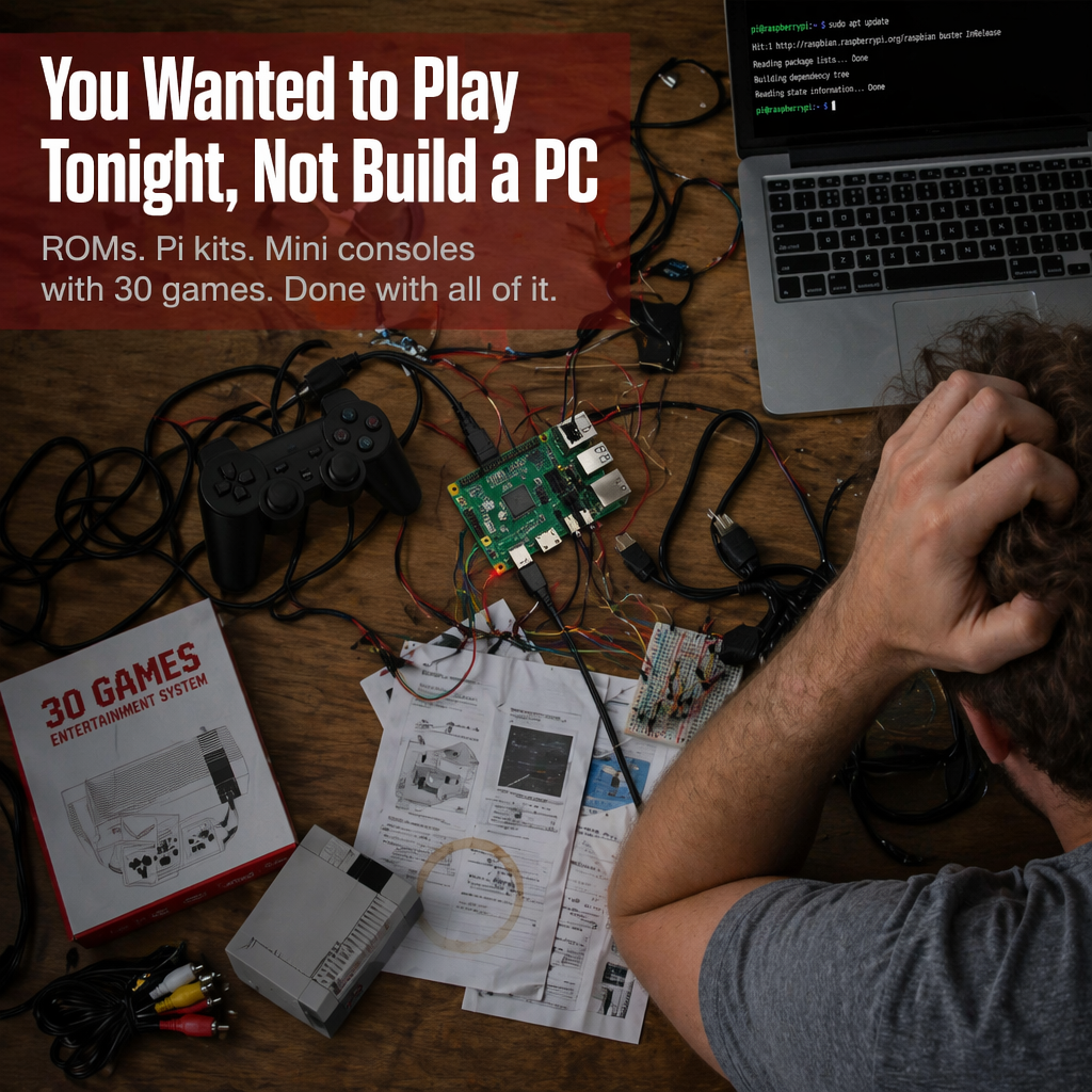 NovaArcade™ — Plug In, Connect, and Conquer Thousands of Retro Classics
