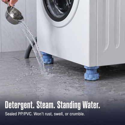 TruBalánce™ — Halt Washer Movement, End the Vibration, Protect Your Floors