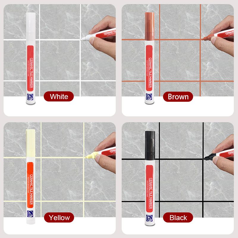 GroutiShield™ Pen — Restore Pristine, Mold-Free Grout That Makes Your Tiles Shine Again