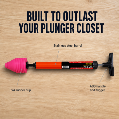 PowerPulse™ — Clear Tough Clogs Instantly Without Chemicals or Mess