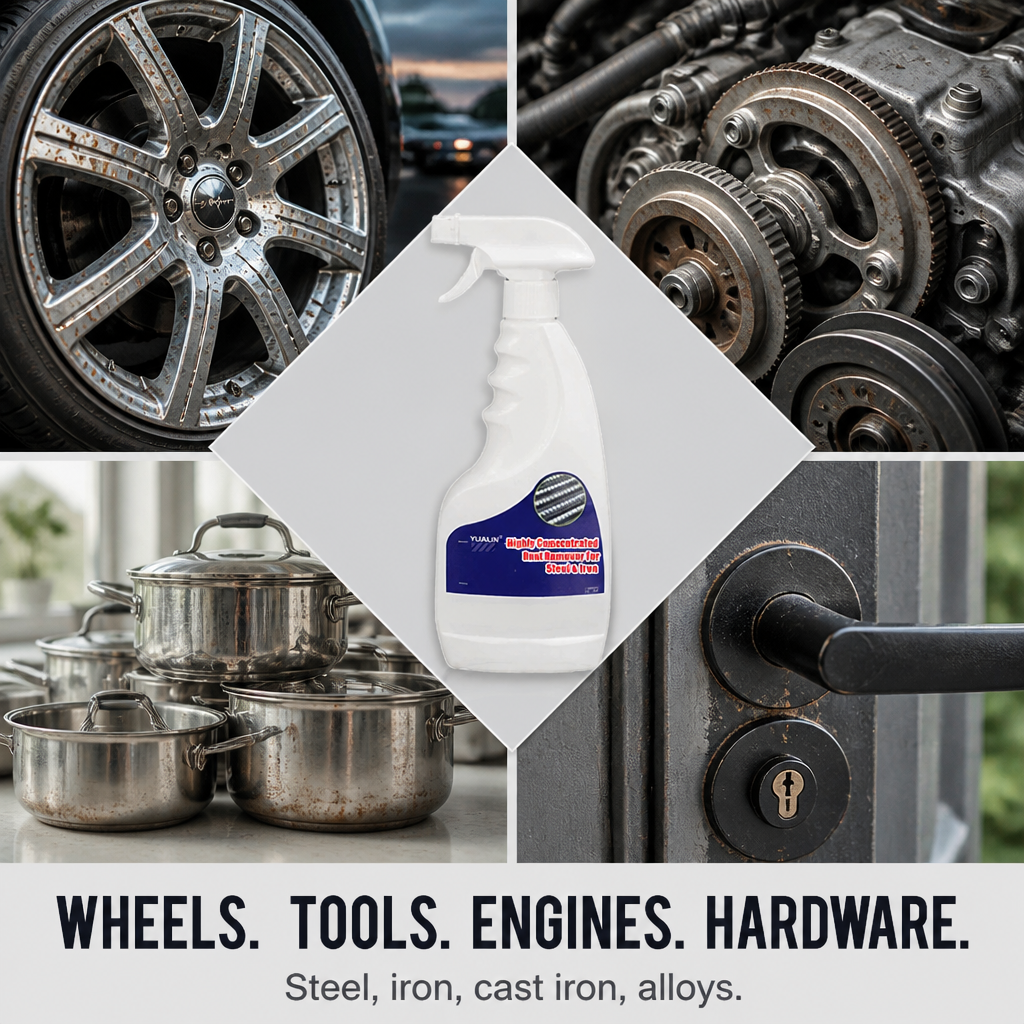 Metallix™ — Watch Rust Disappear and Bring Your Metal Back to Life Effortlessly