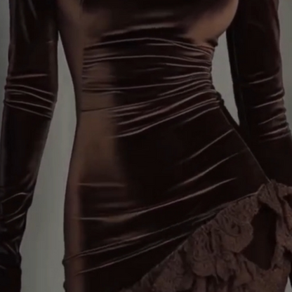 LumaVera™ Lace Dress — Flaunt Every Curve with Unstoppable Radiance and Grace