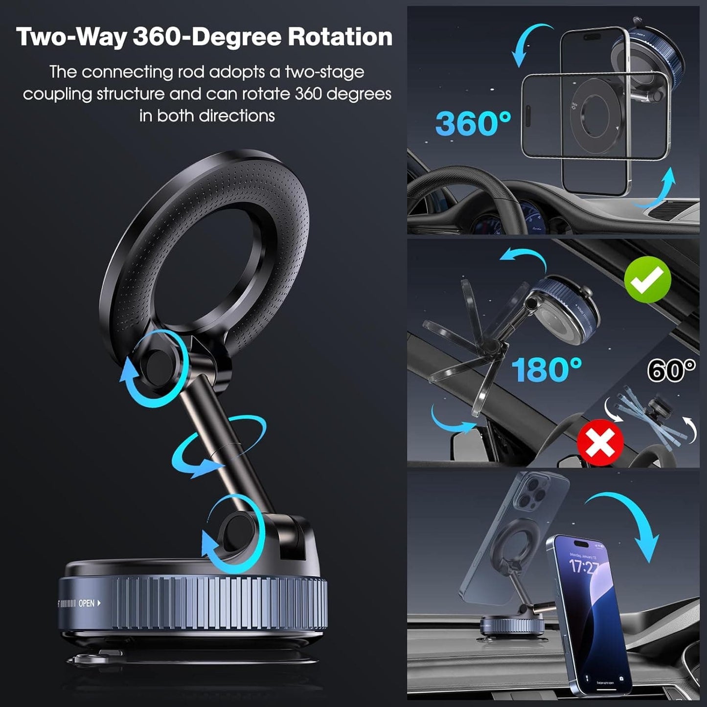 TitanGrip™ — Unbreakable Phone Security That Locks You In and Lights Your Way
