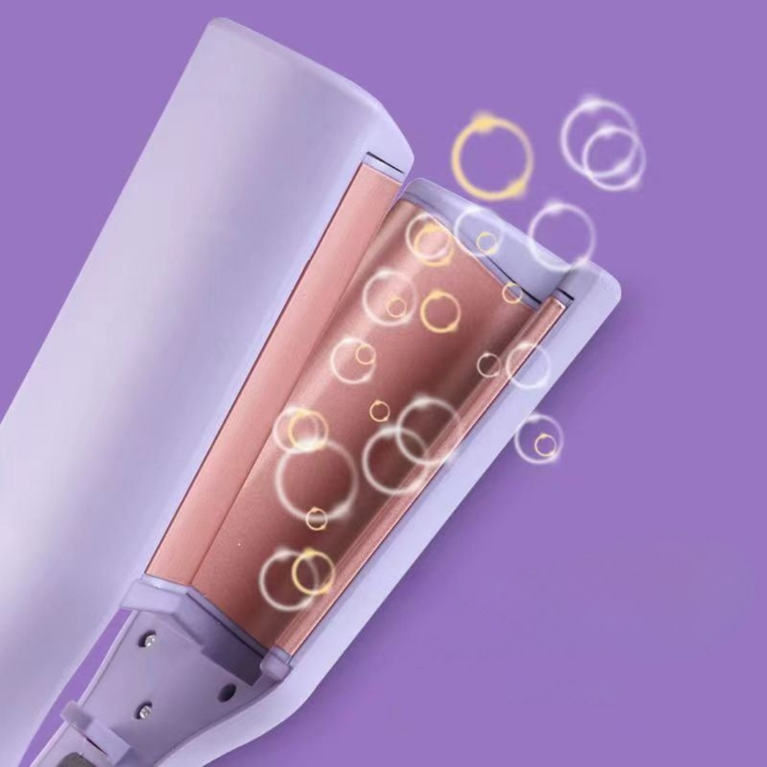 CurlAura™ — Instantly Create Head-Turning, Silky Waves Without the Burn or Frizz