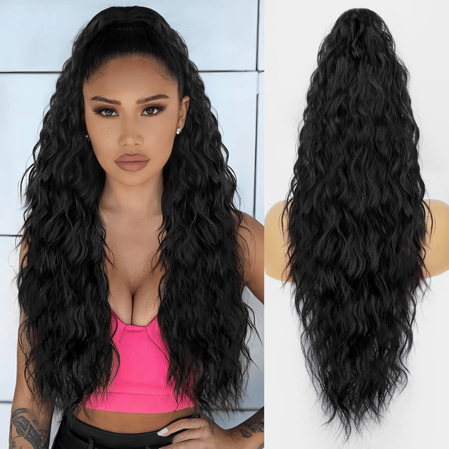 LuxiFemme™ — Unlock Instant Volume and Confidence with Effortless, Flawless Ponytails