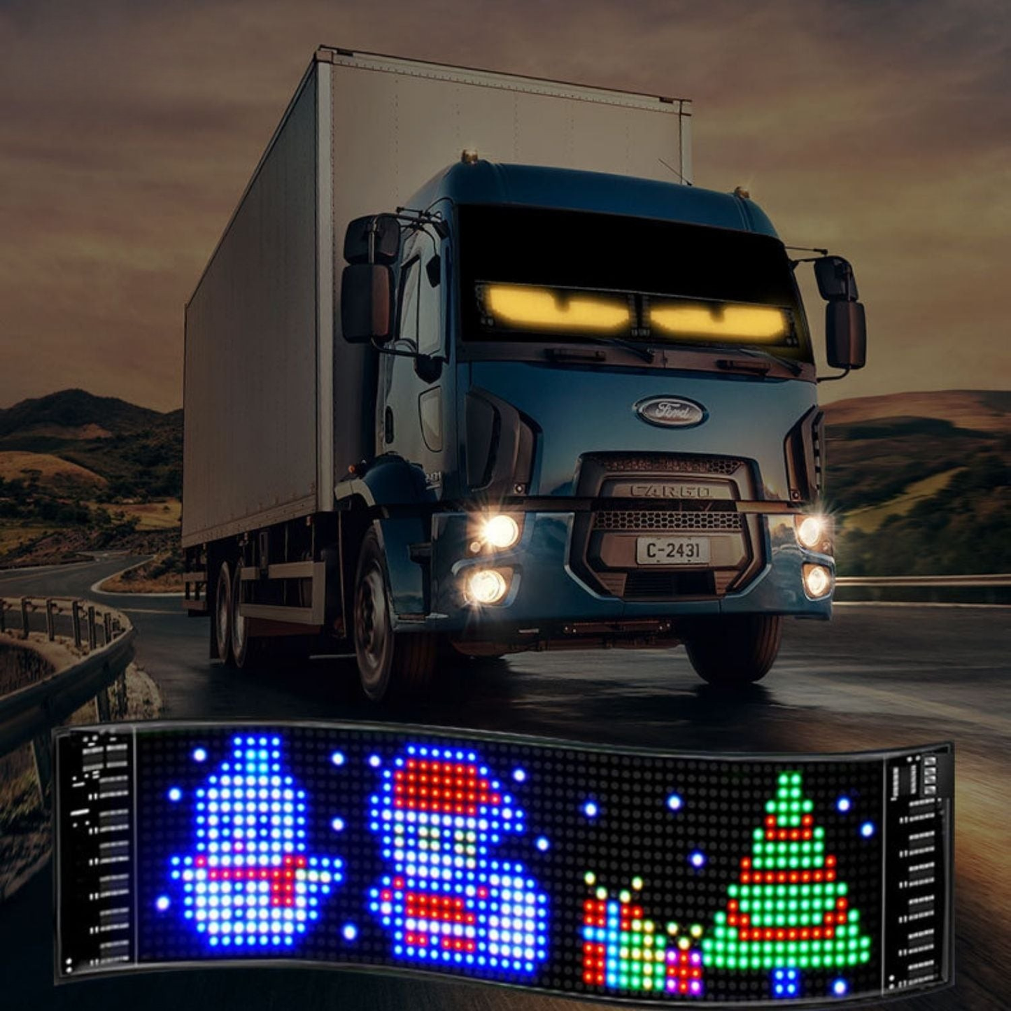 BlazeMatrix™ — Turn Every Drive into an Unstoppable, Head-Turning Light Show