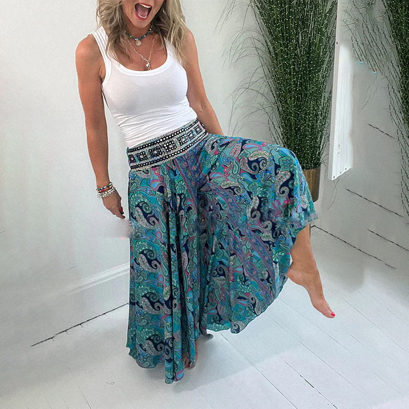AzuraVibe™ Ethnic Paisley Pants — Unleash Your Bold Freedom with Every Step