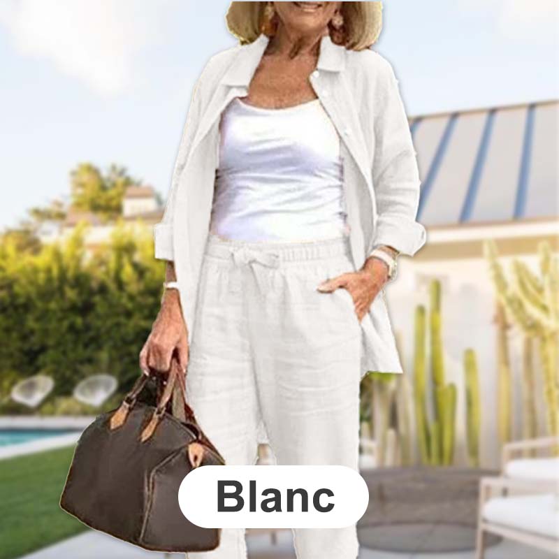 Zephora™ Cotton-Linen Set — Unlock Effortless Comfort That Keeps You Cool and Stylish All Day