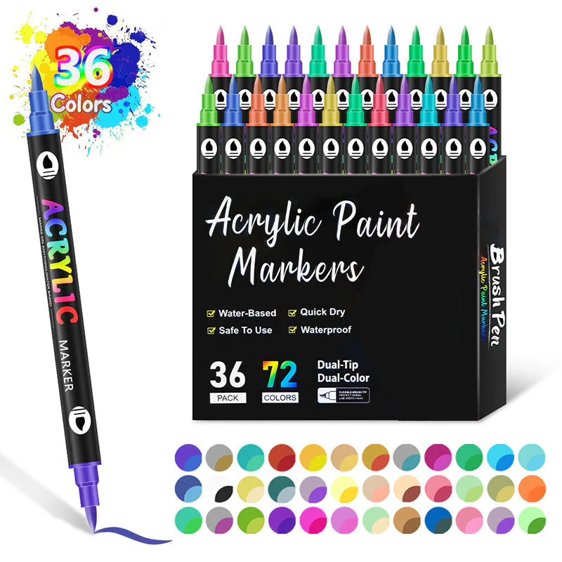 Chromaflare™ — Ignite Your Art with 72 Jaw-Dropping Colors That Command Attention