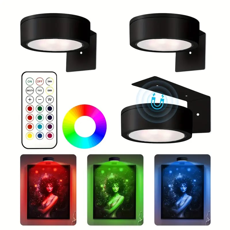 LumaVerve™ Picture Lights — Effortless Glow That Makes Your Art Irresistible