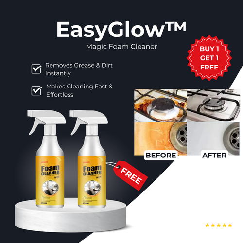 RadiantMist™ — Effortless Foam Cleaning for a Spotless, Stress-Free Home