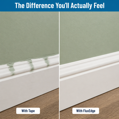 FluxEdge™ Paint Edger — Get Razor-Clear Lines Without Tape, Drips, or Touch-Ups