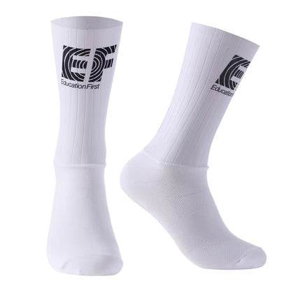 Cycling Socks Seamless Anti-Slip Compression