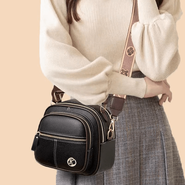 VeraNero™ Lux Leather Crossbody — Own Effortless Style and Unshakable Confidence Every Day