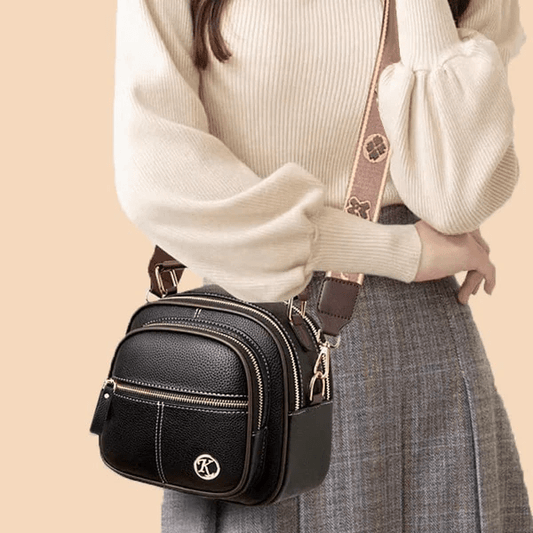 VeroLuxe™ Leather Crossbody — Ultimate Confidence and Effortless Style That Moves With You