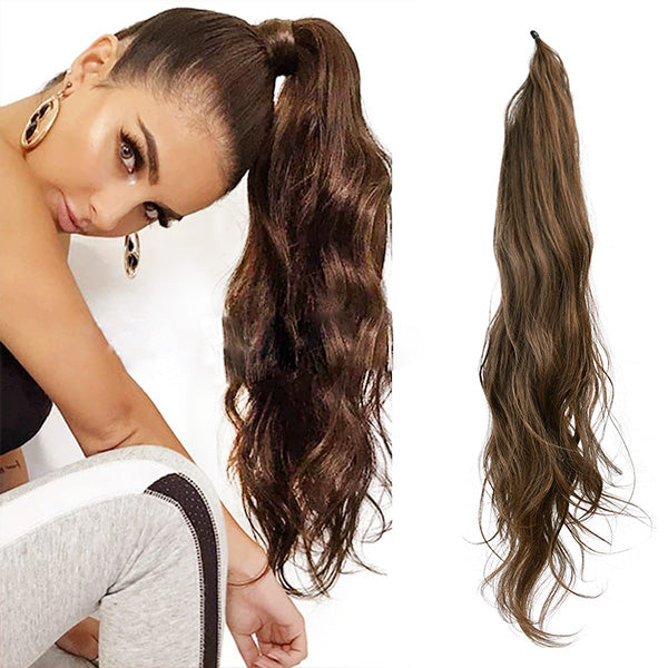 GlamRaffia™ — Unleash Instant, Head-Turning Ponytail Power Without the Pinch